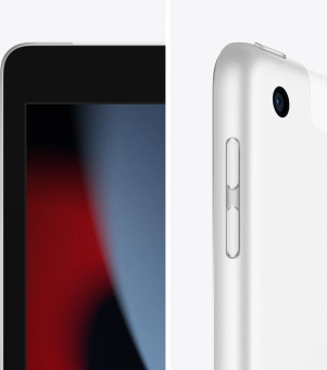 Планшет Apple iPad 2021 A2604 A13 Bionic 6С RAM3Gb ROM64Gb 10.2" IPS 2160x1620 4G iOS серебристый 8Mpix 12Mpix BT WiFi 9hr - купить недорого с доставкой в интернет-магазине