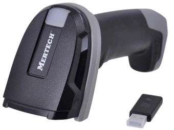 Сканер штрих-кода Mertech CL-2410 BLE Dongle 2D беспроводной черный (4220) - купить недорого с доставкой в интернет-магазине