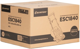 Скарификатор Champion ESC1840 электр. 1800Вт - купить недорого с доставкой в интернет-магазине