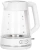 Чайник электрический Scarlett SC-EK27G104 1.7л. 2200Вт белый корпус: стекло/пластик - купить недорого с доставкой в интернет-магазине