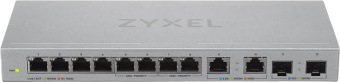 Коммутатор Zyxel XGS1010-12-ZZ0102F (L2) 8x1Гбит/с 2x2.5Гбит/с 2SFP+ неуправляемый - купить недорого с доставкой в интернет-магазине