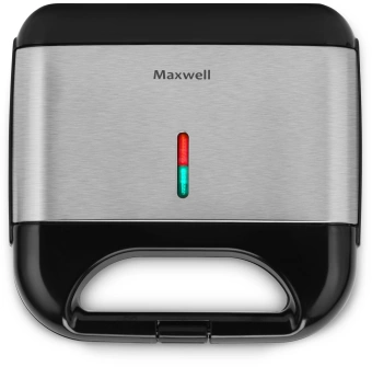 Сэндвичница Maxwell MW-1553 800Вт стальной/черный - купить недорого с доставкой в интернет-магазине