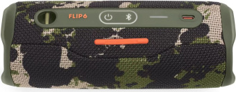 Колонка порт. JBL Flip 6 камуфляж 30W 1.0 BT 10м 4800mAh (JBLFLIP6SQUAD) - купить недорого с доставкой в интернет-магазине