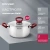 Кастрюля Rondell Heidi RDS-1114 4.8л. d=24см (с крышкой) стальной - купить недорого с доставкой в интернет-магазине