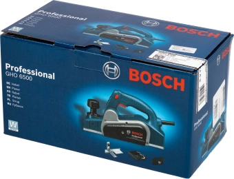Рубанок Bosch GHO 6500 650Вт 82мм 16500об/мин - купить недорого с доставкой в интернет-магазине