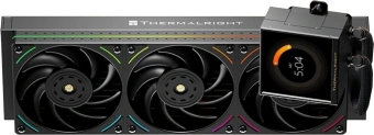 Система водяного охлаждения Thermalright Peerless Vision 360 UB Soc-AM5/AM4/1200/1700/1851 черный 4-pin 28.1dB Al Ret (P-VISION-UB-360-BL-ARGB) - купить недорого с доставкой в интернет-магазине