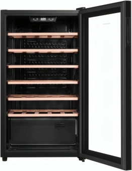 Винный шкаф Maunfeld MFWC-85S34 1-нокамерн. черный - купить недорого с доставкой в интернет-магазине