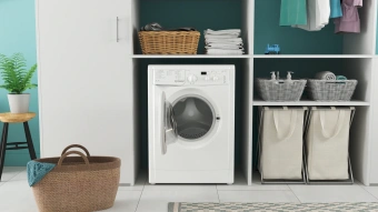 Стиральная машина Indesit EcoTime IWSD 6105 (CIS).L класс: A загр.фронтальная макс.:6кг белый - купить недорого с доставкой в интернет-магазине