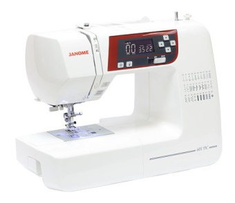 Швейная машина Janome 601DC белый - купить недорого с доставкой в интернет-магазине