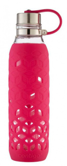 Бутылка Contigo Purity 0.59л розовый стекло/силикон (2095681) - купить недорого с доставкой в интернет-магазине