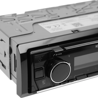 Автомагнитола Kenwood KMM-BT408 1DIN 4x50Вт v4.2 DSP 3 - купить недорого с доставкой в интернет-магазине
