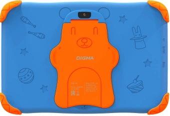 Планшет Digma Kids A8 SC9863A (1.6) 8C RAM2Gb ROM32Gb 8" IPS 1280x800 4G 1Sim Android 11.0 Go синий 2Mpix 0.3Mpix BT WiFi microSD 512Gb 3000mAh - купить недорого с доставкой в интернет-магазине