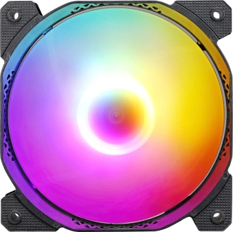 Вентилятор для корпуса Formula Cosmic 12BK FR RGB 120х120x25 черный 3-pin 4-pin (Molex) 22.3дБ Ret - купить недорого с доставкой в интернет-магазине