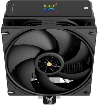 Устройство охлаждения(кулер) Thermalright Assassin X 120 R Digital ARGB Soc-AM5/AM4/1200/1700/1851 черный 4-pin 25.6dB Al+Cu LCD Ret (AX120-R-DIGITAL-BL-ARGB) - купить недорого с доставкой в интернет-магазине