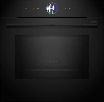 Духовой шкаф Электрический Bosch HMG976KB1 черный - купить недорого с доставкой в интернет-магазине
