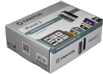 Видеопанель Tantos iPanel 2+ цветной сигнал цвет панели: черный - купить недорого с доставкой в интернет-магазине