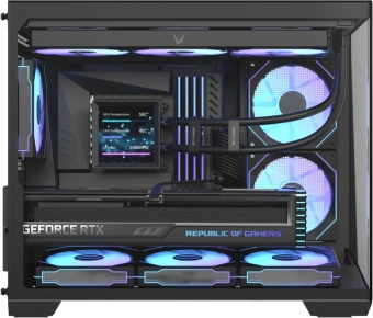 Корпус Formula Crystal Z4M Plus черный без БП mATX 2x120mm 1xUSB2.0 1xUSB3.0 audio bott PSU - купить недорого с доставкой в интернет-магазине