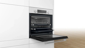 Духовой шкаф Электрический Bosch HBJ558YW3Q белый - купить недорого с доставкой в интернет-магазине