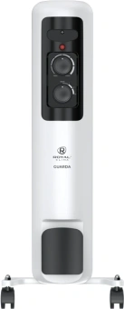 Радиатор масляный Royal Clima Guarda ROR-GU11-2500M 2500Вт белый/серый - купить недорого с доставкой в интернет-магазине