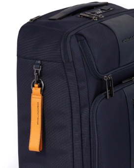 Чемодан Piquadro BRIEF2 (BV6271BR2/BLU) 40x20x55см 33л. нейлон/полиур. синий - купить недорого с доставкой в интернет-магазине