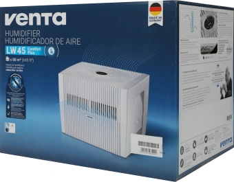 Мойка воздуха Venta Comfort plus LW45 8Вт белый (LW45 COMFORT PLUS WEISS) - цена, купить или заказать с доставкой в интернет-магазине Мойка воздуха Venta Comfort plus LW45 8Вт белый (LW45 COMFORT PLUS WEISS) - купить недорого с доставкой в интернет-магазине