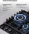 Газовая варочная поверхность Lex GVG 646T BBL черный - купить недорого с доставкой в интернет-магазине