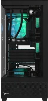 Корпус Formula Crystal Z2 Plus FR черный без БП ATX 5x120mm 1xUSB2.0 2xUSB3.0 1xUSB3.1 audio bott PSU - купить недорого с доставкой в интернет-магазине