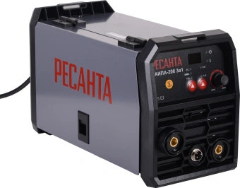 Сварочный полуавтомат Ресанта САИПА-200 инвертор MIG-MAG/ММА/TIG 5.6кВт - купить недорого с доставкой в интернет-магазине