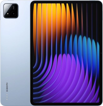 Планшет Xiaomi Pad 7 2410CRPCG 7+ Gen 3 (2.8) 8C RAM8Gb ROM256Gb 11.16" IPS 3200x2136 Android 15 голубой 13Mpix 8Mpix BT WiFi 8850mAh - купить недорого с доставкой в интернет-магазине