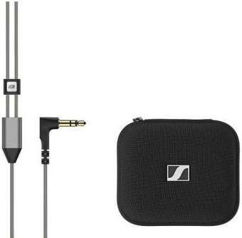 Наушники вкладыши Sennheiser IE 300 1.25м черный проводные крепление за ухом (509104) - купить недорого с доставкой в интернет-магазине