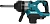 Гайковерт Makita TW010GZ аккум. патрон:квад.1"