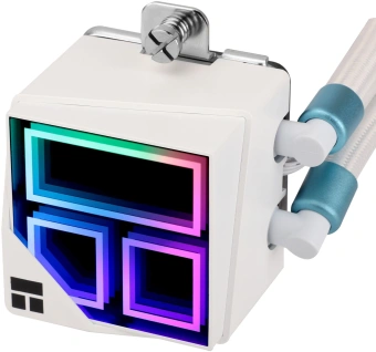 Система водяного охлаждения Thermalright Frozen Infinity 240 ARGB Soc-AM5/AM4/1200/1700/1851 белый 4-pin 28.2dB Al Ret (F-INFINITY-240-WH) - купить недорого с доставкой в интернет-магазине