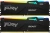 Память DDR5 2x16GB 5600MHz Kingston KF556C36BBEAK2-32 Fury Beast Expo RGB RTL Gaming PC5-44800 CL36 DIMM 288-pin 1.25В kit single rank с радиатором Ret - купить недорого с доставкой в интернет-магазине