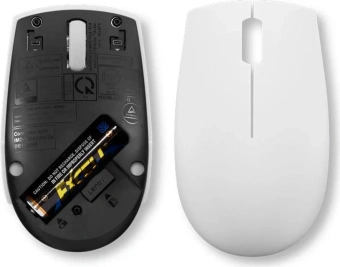 Мышь Lenovo 300 Wireless Compact светло-серый оптическая 1000dpi беспров. (GY51L15677) - купить недорого с доставкой в интернет-магазине