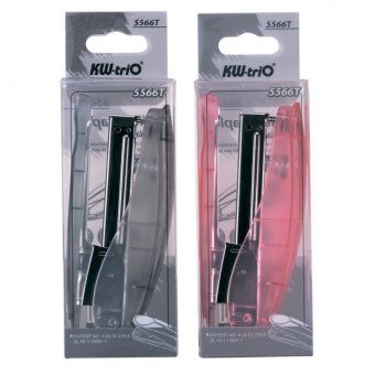 Степлер Kw-Trio 05566 Half-strip Pollex 24/6 26/6 (20листов) встроенный антистеплер ассорти 105скоб - купить недорого с доставкой в интернет-магазине