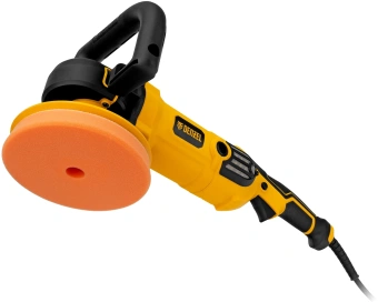 Полировальная машина Denzel CP-180 1400Вт 3000об/мин рез.шпин.:M14 d=180мм (27701) - купить недорого с доставкой в интернет-магазине