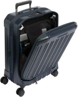 Чемодан Piquadro PQ LIGHT BV7245PQL/BLUO 40x23x55см 47л. 4.66кг. поликарбонат синий - купить недорого с доставкой в интернет-магазине