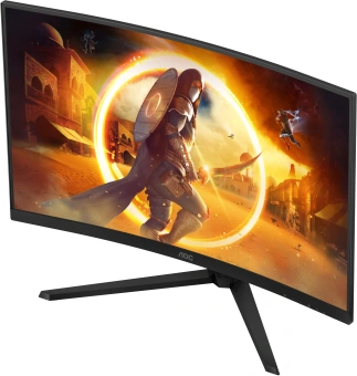 Монитор AOC 31.5" Gaming CQ32G4VE черный VA LED 16:9 HDMI матовая 300cd 178гр/178гр 2560x1440 180Hz DP Quad HD 2K (1440p) 7.31кг - купить недорого с доставкой в интернет-магазине
