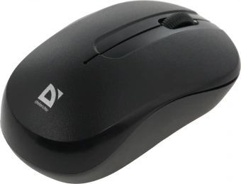 Мышь Defender Hit MM-495 черный оптическая 1600dpi беспров. USB для ноутбука 2but (52495) - купить недорого с доставкой в интернет-магазине