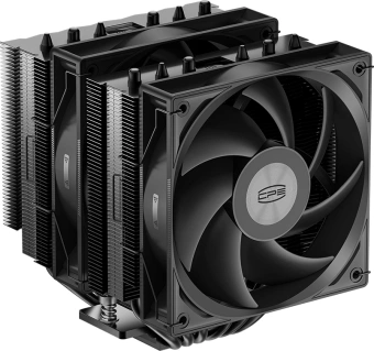 Устройство охлаждения(кулер) PcCooler RT620 BK Soc-AM5/AM4/1151/1200/2066/1700 черный 4-pin 28-32dB Al+Cu 265W Ret (RT620-BKNWXX-GL) - купить недорого с доставкой в интернет-магазине