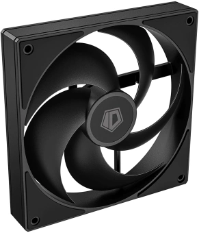 Вентилятор для корпуса ID-Cooling AS-140-K Duet 140х140x25 черный 4-pin 24.9дБ (упак.:2шт) Ret - купить недорого с доставкой в интернет-магазине