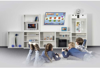 Кронштейн для телевизора Hama H-118069 черный 32"-65" макс.35кг настенный наклон - купить недорого с доставкой в интернет-магазине