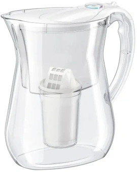 Кувшин Аквафор P144A5FM белый 3.8л. - цена, купить или заказать с доставкой в интернет-магазине Кувшин Аквафор P144A5FM белый 3.8л. - купить недорого с доставкой в интернет-магазине