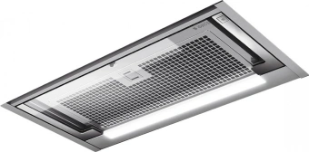 Вытяжка встраиваемая Elica GLASS OUT IX/A/60 нержавеющая сталь управление: кнопочное (1 мотор) - купить недорого с доставкой в интернет-магазине