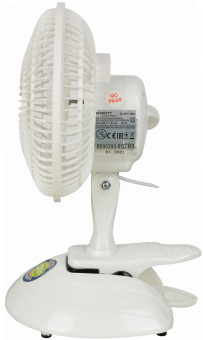 Вентилятор настольный Scarlett SC-DF111S01 25Вт скоростей:2 белый - купить недорого с доставкой в интернет-магазине