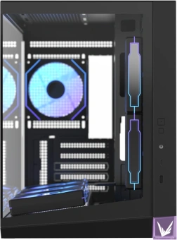 Корпус Formula Crystal Z4M черный без БП mATX 2x120mm 1xUSB2.0 1xUSB3.0 audio bott PSU - купить недорого с доставкой в интернет-магазине