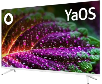 Телевизор LED BBK 43" 43LEX-8241/UTS2C (W) Яндекс.ТВ белый 4K Ultra HD 60Hz DVB-T2 DVB-C DVB-S2 USB WiFi Smart TV (RUS) - купить недорого с доставкой в интернет-магазине