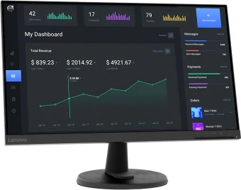 Монитор Lenovo 23.8" ThinkVision C24-40 черный VA 4ms 16:9 HDMI матовая 250cd 178гр/178гр 1920x1080 75Hz FreeSync VGA FHD 3.3кг - купить недорого с доставкой в интернет-магазине