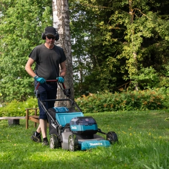 Газонокосилка роторная Makita LM001GZ 1900Вт - купить недорого с доставкой в интернет-магазине