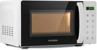 Микроволновая Печь Hyundai HYM-D3029 20л. 700Вт белый/черный - купить недорого с доставкой в интернет-магазине
